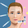 Cercles sombres Face Face Injections Acide poly-l-lactique