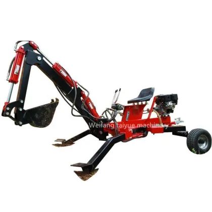 China Manufacturer High Efficiency Backhoe Towable