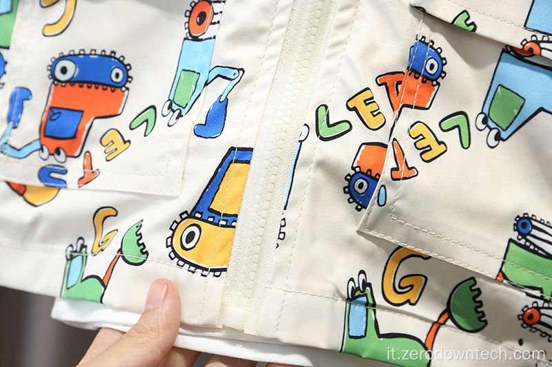 giacca impermeabile impermeabile per bambini