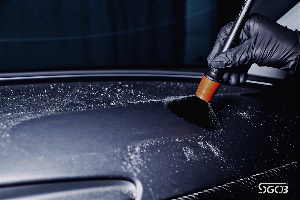 China Leather Seat Brush Leather Detailing Scrub Brush Manufacturer Car  Wash Brush