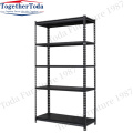 Five metal shelves display shelves for warehouse use