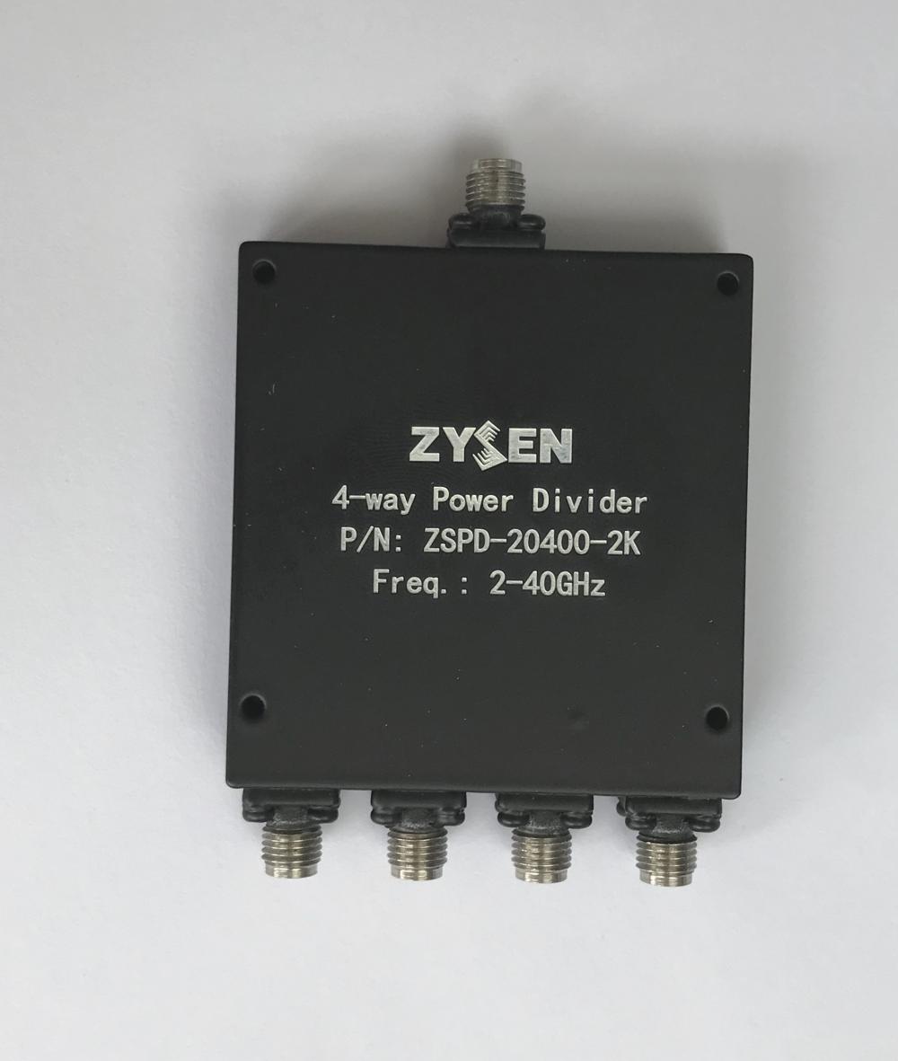 2-40GHz Divider de potencia de 4 vías