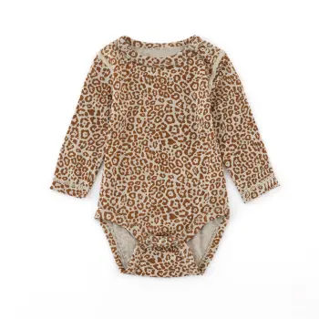 Customized Merino Wool Long Sleeve Romper for Babies