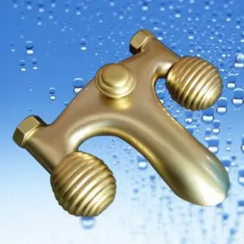 Bathtub Faucet, Combined with Hose, Hook and Shower Head
