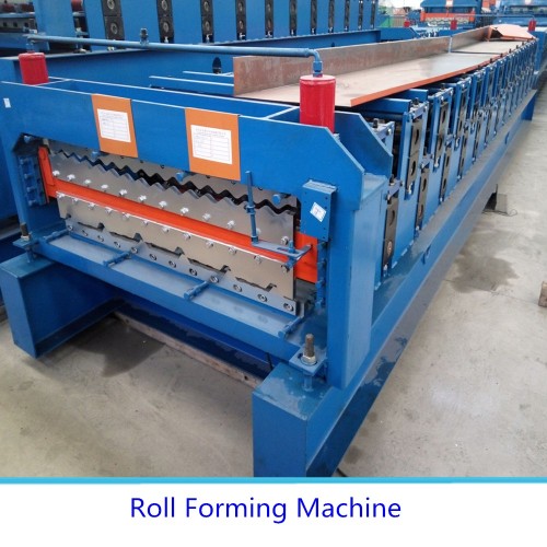 Double Layer Roof Aluminium Sheet Making Machine