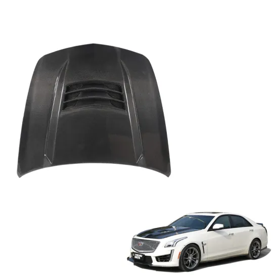 CTS 3rd Gen Car Exterior Modified Parts - V Style Front Bonnet Hood for Cadillac CTS 2014-2019