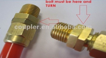 Names pipe fittings/swivel pipe fitting