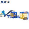 QT8-15 Fully automatic cement hollow concrete block machine