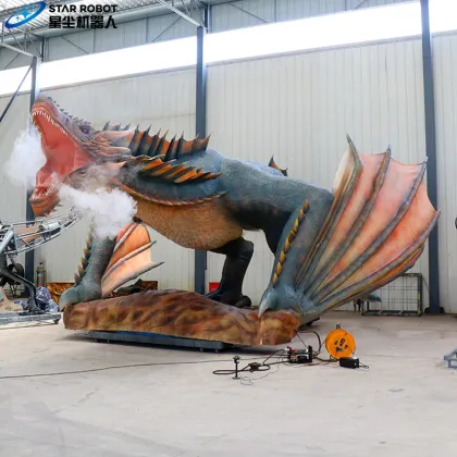 Life - Like Animatronic Western Dragon