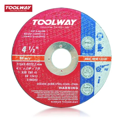 Toolway 9\" Grinding Wheels Discs: High-Quality Cutting Wheels Sheets for Steel on Angle Grinders