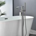 Freestand Tub Filler with High Flow Waterfall Spout