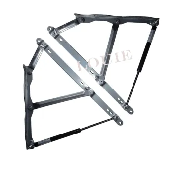 High Pressure Wall Bed Parts Lifting Gas Spring with Joint End Fitting