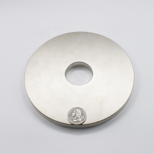 super large disc countersunk hole NdFeB magnet