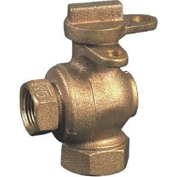 bronze right angle ball valve with bronze handle and female thread