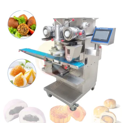 Double Color Cookie Japanese Daifuku Mochi Making Machine