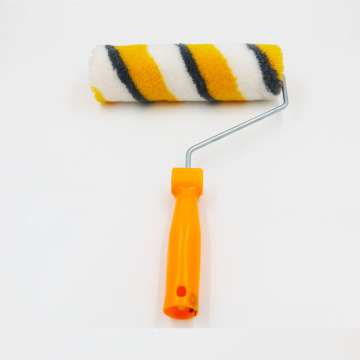 High Quality Paint Roller Brush with Color Bands for Wall Painting