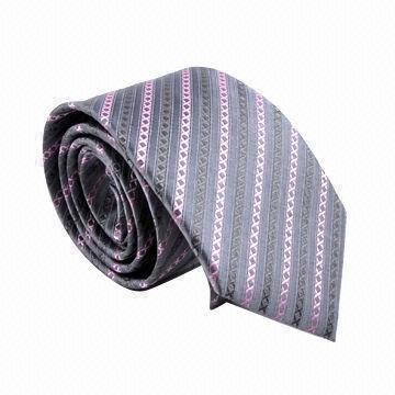 Microfiber Jacquard Tie, Fashionable Classic Design, Customized Designs are Accepted