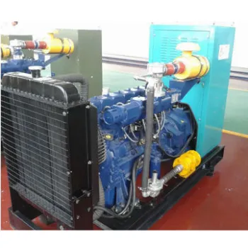 Natural Gas Generator Set Powered by Yuchai Engine Stamford Alternator 75kW