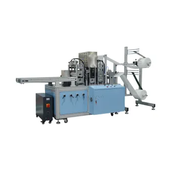 Automatic Organic Cotton Spunlace Body Scrub Glove Manufacturing Machine