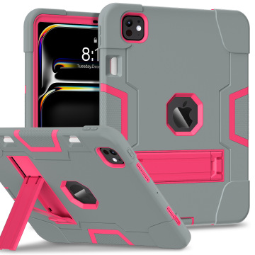 InvisibleShield Stand PC Silicon Heavy Duty Rugged Shockproof Hard Armor Case for iPad Pro 11 (2024)