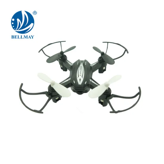 2.4 GHz 6 Channel 6 Axis Gyroscope 0.3MP Camera Mini Drone Headless & One Key Return Flying Micro Helicopter Nano Quadcopter