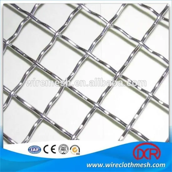 Galvanized square wire mesh filter