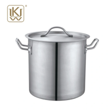 Panela de sopa de aço inoxidável para fogão de indução