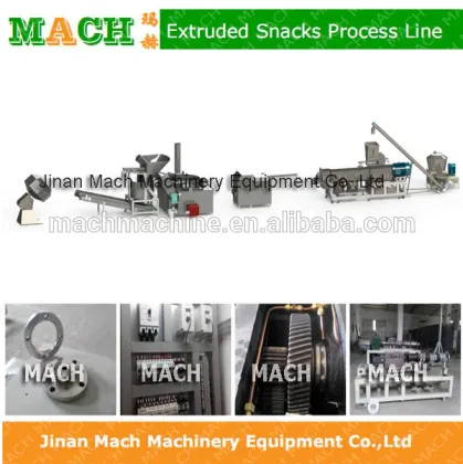Bugles snack food manufactering machine