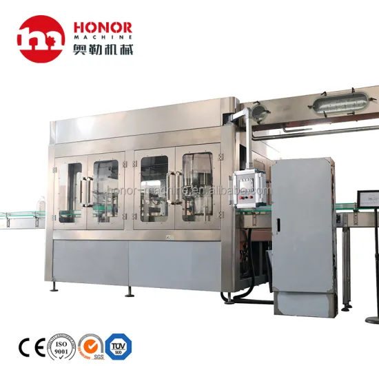 3-in-1 Automatic Monoblock Water Rinsing Filling Capping Machine 3000BPH 3L/5L Plastic Bottles
