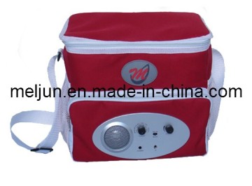 Promotional Stripe Insulated Cooler Bag