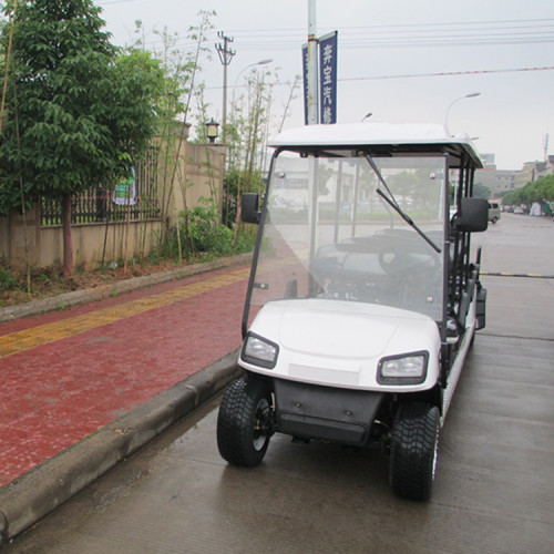 Golf cart for sightseeing tourist transportation