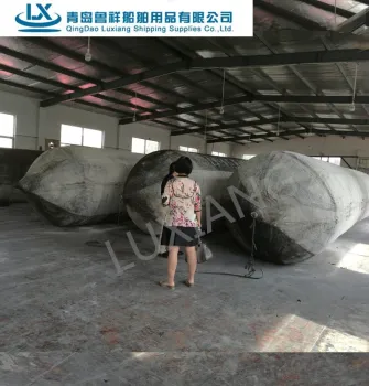 luxiang brand anti explosion chinese ship launching/lifting rubber marine airbags