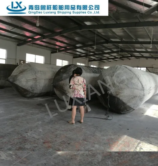 luxiang brand anti explosion chinese ship launching/lifting rubber marine airbags