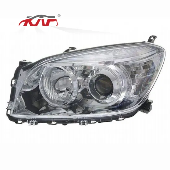 Black Head Lamps R 81130-42360 L 81170-42360 for Toyota RAV4 2005