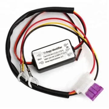12-18V Car DRL Controller - LED Daytime Running Lights Relay Harness Dimmer Switch