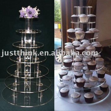 acrylic cake display stand