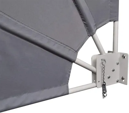 Aldi Foldable Metal Garden Screen