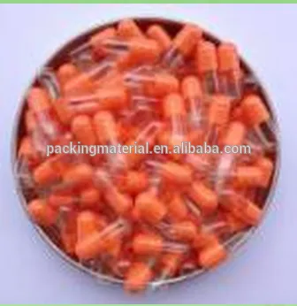 Explosion models custom sized gelatin empty capsules size 5 (size000,00,0,1,2,3,4,5)