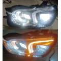 Faróis de LED multibeam para Mercedes GLE C167 V167