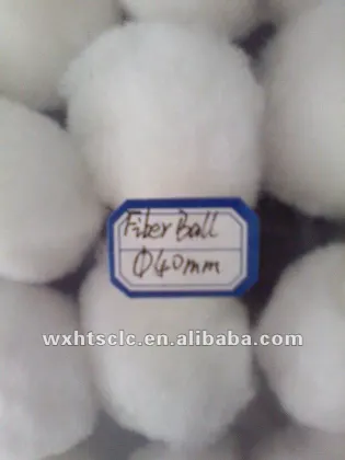 Fiber Ball filter media/Wen County Water Treatment Material Factory
