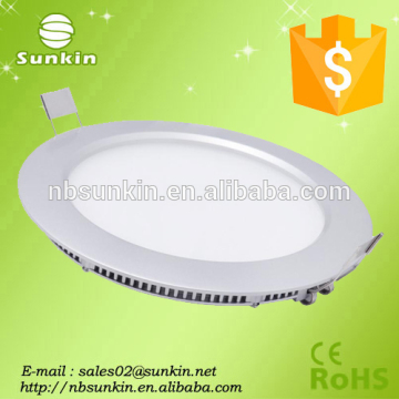 Pannello LED rotondo e quadrato 3W 4W 6W 9W 12W 15W 18W 24W con certificato ROHS CE
