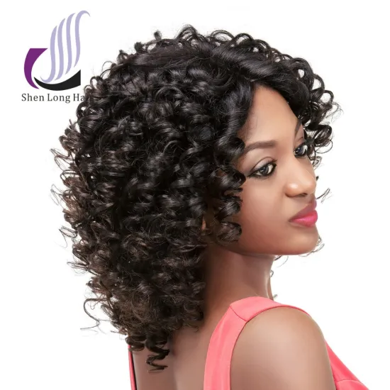 Unprocessed cheap brazilian lace front wigs , virgin lace front box braid wig