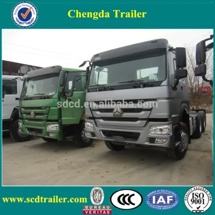 371hp 6x4 tractor trucks, sinotruk tractor head for transportation