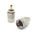 Screwed Coupling PL259 UHF Male Plug Cable Connector