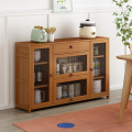 Wood Sideboards with Storage Bins