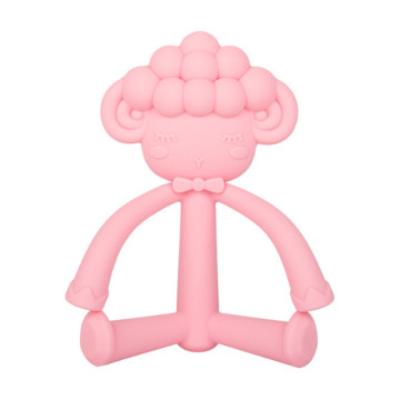 New Cow Shaped Silicone Teether Baby Teething Toy