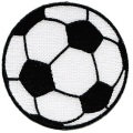 High quality 3d soccer series embroidery patch