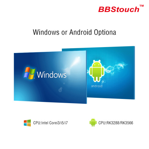 55" Floor Stand Touch Screen Query Kiosk