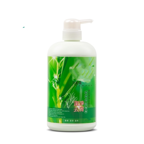 Biqian oljebehandling etikett hår schampo