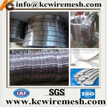 1.8*2.2MM Oval Galvanized Steel Wire For Cattle Fence In South America.